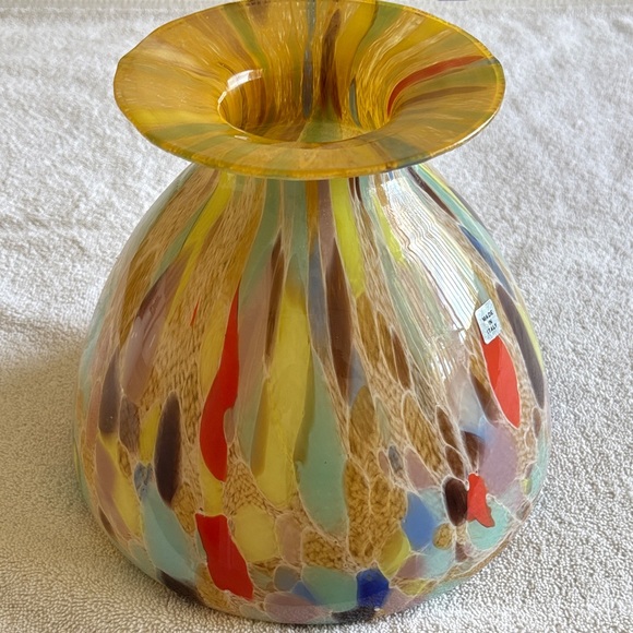 Colorful Glass Vase - Picture 1 of 4
